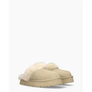 UGG Disquette Beige Dames Pantoffels
