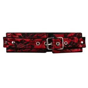 Bedroom Fantasies Lace & Leather Look Bondageset