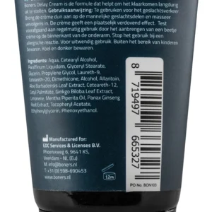 Boners Vertragende Crème 100 ml