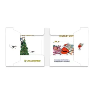 Kaarten - Kerst - Jan van Haasteren - Optuigen & verdwaald- 10st.