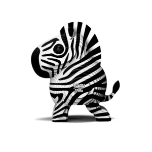 Bouwpakket - Eugy 3D - Wild dier - Zebra - 27st. - 6.2x4.4x6.8cm - Karton - 6+