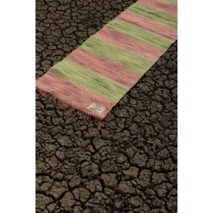 Bongusta Tapijt Chindi Roze & Groen 60 x 120 cm