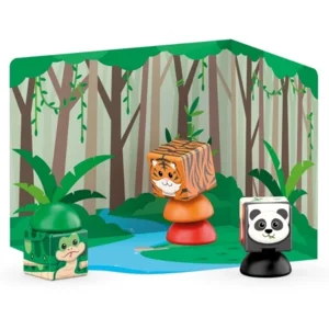 Geomag - Magicube - Magnetische blokken - Jungle  - 16dlg.