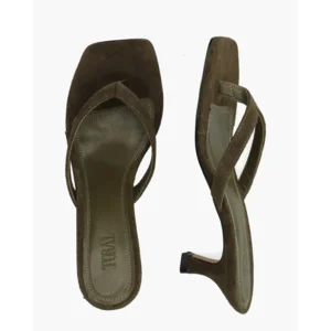 Toral Rocio Legergroen Damesslippers