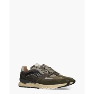 Floris Van Bommel De Treener 01.59 Khaki Herensneakers