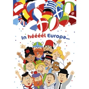 Kaart - In héééél Europa... - Met muziek, verschillende knopjes - ME - LGE.2556 - 16x22cm