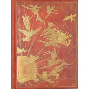 Notitieboek - Bookbound journal - Orange fairy - Gilded tree - 16x21cm