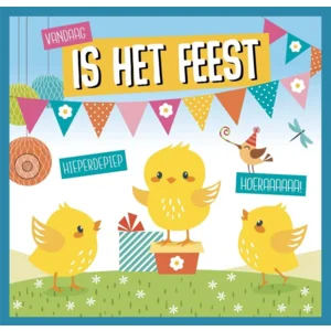 Kaart - Muziek - Vandaag is het feest, hieperdepiep hoeraaaaaa! - 035