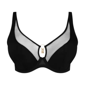Prima Donna Twist Plunch BH: Sheary, Zwart, Europese Maten pdo.613
