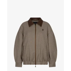 Ibana Justa Bruin/Multi Ruiten Damesjack