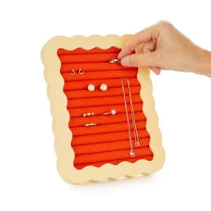 Balvi Sieradenhouder Juwelenhouder Kader Beige Oranje