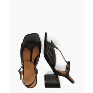 Di Lauro Demetria Zwart Damessandalen