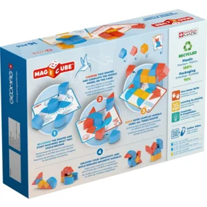 Geomag - Magicube - Magnetische blokken - Vormen en kaarten - 16dlg.