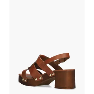 Cypres Zonaira Cognac Damessandalen