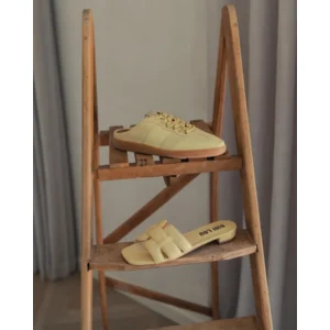 DWRS Label Nome Lichtgeel Damessneakers
