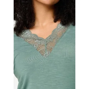 Lingadore Soft & Comfy nachthemd in kakigroen