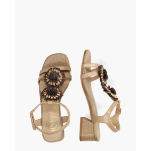 Lisa & Jo Zanaira Beige Damessandalen