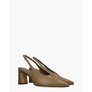 Guglielmo Rotta Alpha Nappa Khaki Dames Slingbackpumps