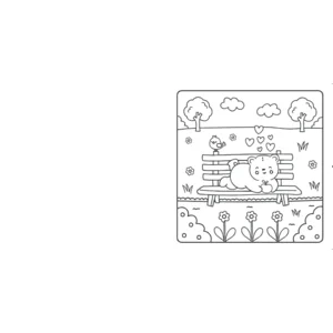 Boek - Kleurboek - Sunny vibes - Comfy & cosy - Love & hugs