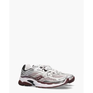 Saucony ProGrid Omni 9 Wit/Bordeaux Damessneakers
