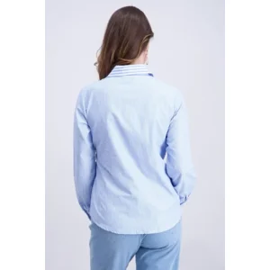 Signe Nature Bloes: Gestreept, blauw / wit ( Signe.1360 )