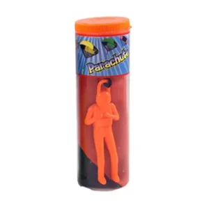 Parachutiste met parachute - In koker - 1st. - Willekeurig geleverd