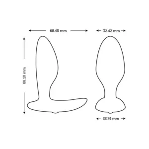 We-Vibe Ditto+ Vibrerende Buttplug Met App 9 cm