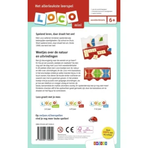 Loco Mini - Pakket - Weetjes over natuur en uitvindingen - 6-8 jaar