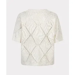 Esqualo Pull: Ecru, Korte mouw ( ESQ.314 )