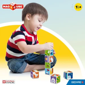 Geomag - Magicube - Magnetische blokken - Transport en kaarten - 7dlg.
