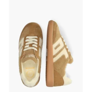 Back 70 Mohair Lichtbruin Damessneakers