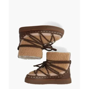 Inuikii Curly Rock Bruin Dames Veterboots