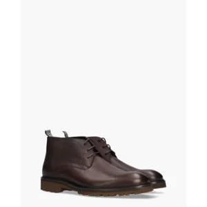 Floris Van Bommel Sturdi 01.41 Donkerbruin Heren Veterschoenen