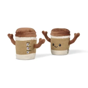 Bitten Latte To Go Kersenpitkussen Knuffel