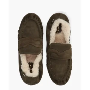 Nubikk Riley Mio Fur Dark Green Suede