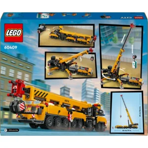 LEGO® 60409 City Gele mobiele bouwkraan