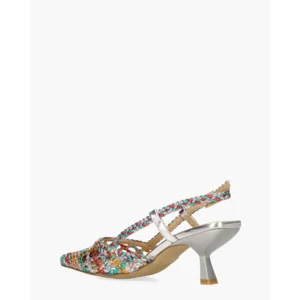 Lisa & Jo Waqi Multi Dames Slingbackpumps