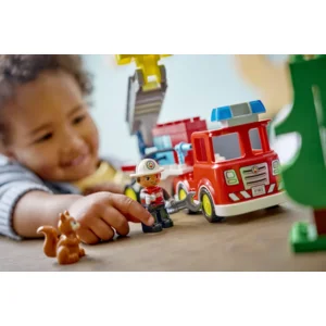 LEGO® 10473 DUPLO® Brandweertruck met slang en brandweerman