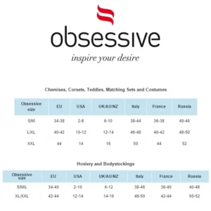 Obsessive Lovica Jurkje & String XXL