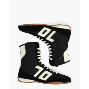 Back 70 Boxeur Zwart/Wit Damessneakers