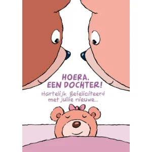 Kaart - Hoera een dochter! - Met geluid - ME - GBE.2529