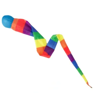 Komeetbal - Regenboog - 100cm - Kleur willekeurig geleverd