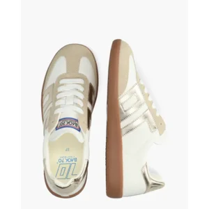 Back 70 Cloud WIt/Goud Damessneakers
