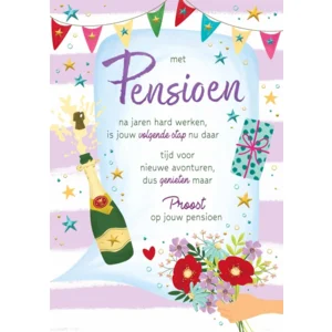 Kaart - Met pensioen - Lifetime of love - 01-LV.GBE.0032