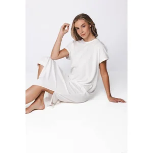 Pastunette Beach kleed: Off White, badstof, lengte 125cm( PAS.152 )