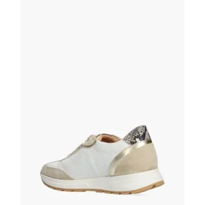 Cypres Ziba Wit/Beige Damessneakers