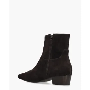 Di Lauro Carabella Donkerbruin Dames Enkelboots