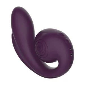 SVibe Snail Gizi Pro Drievoudige Vibrator Voor Clitoris, G-Spot & Anaal