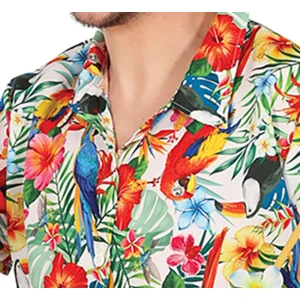 Kostuum - Hawaii - Shirt en broek - M - mt.48-50