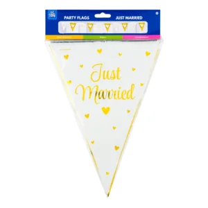 Vlaggenlijn - Just married - 10m